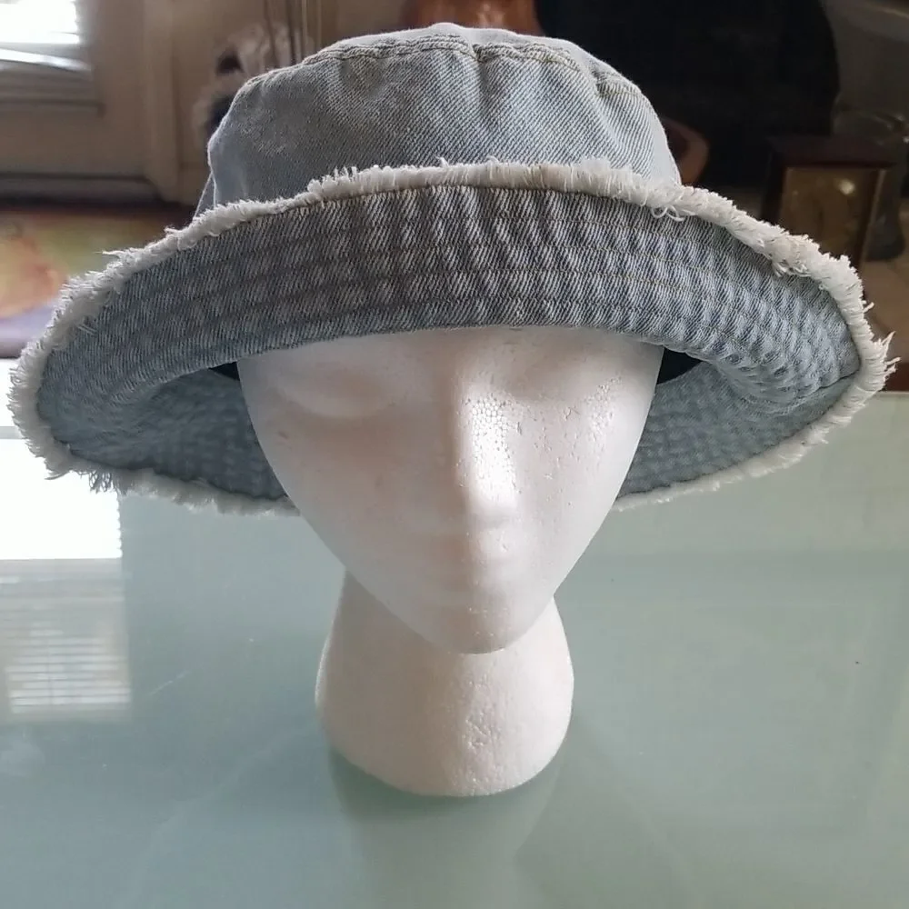 Denim Boho‎ Gorpcore Cottagecore Cabincore Bucket Hat